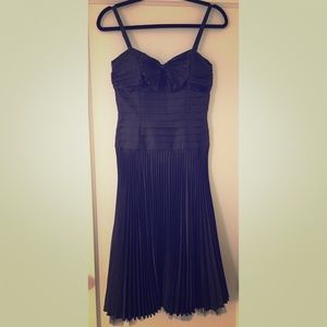 BCBG black Vintage style Evening DRESS, size 2